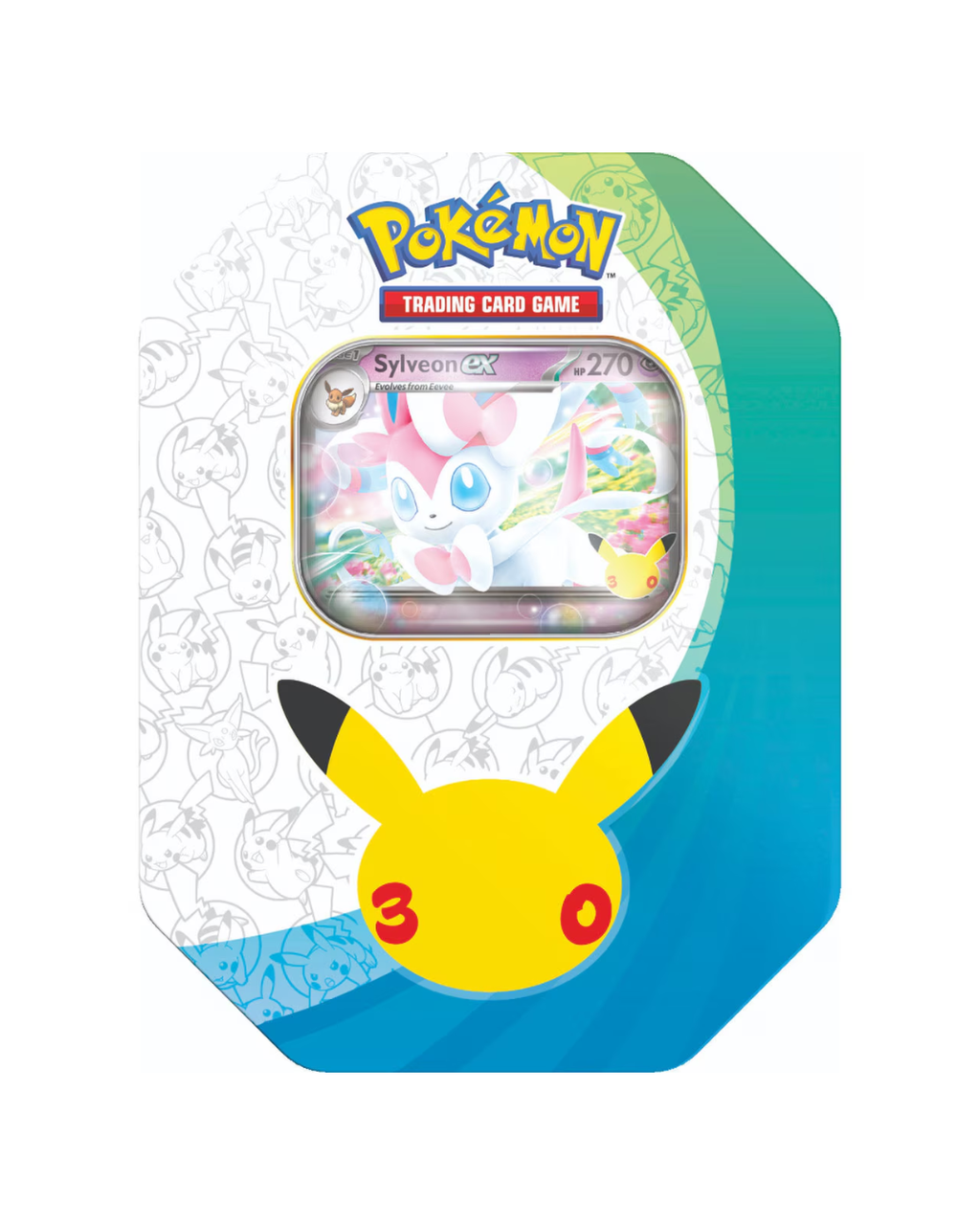 Pokémon TCG 30th Celebration - ex Tin (Sylveon/Greninja)