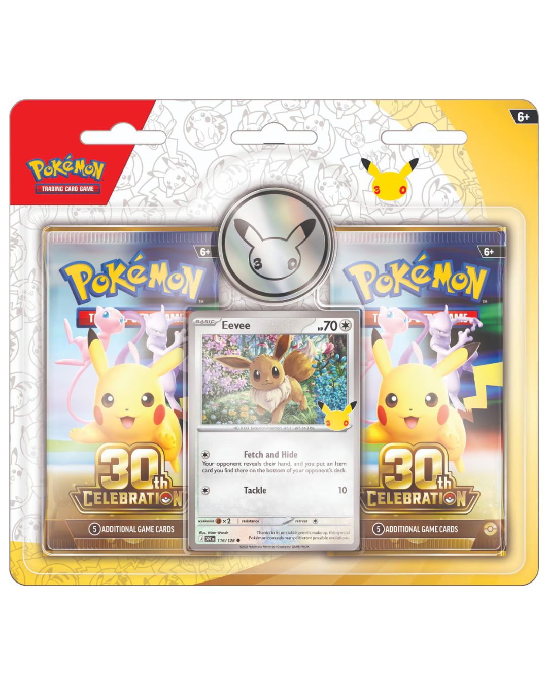 Pokémon TCG 30th Celebration - 2-Pack Blister