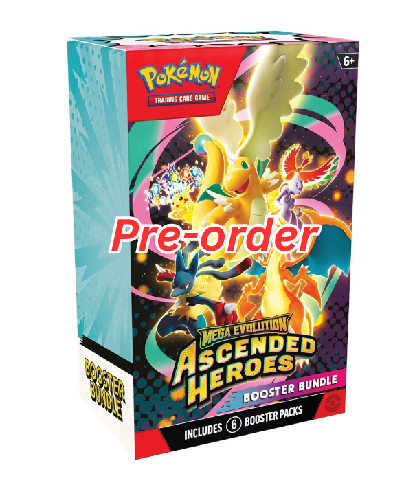Pokémon TCG: Mega Evolution–Ascended Heroes Booster Bundle