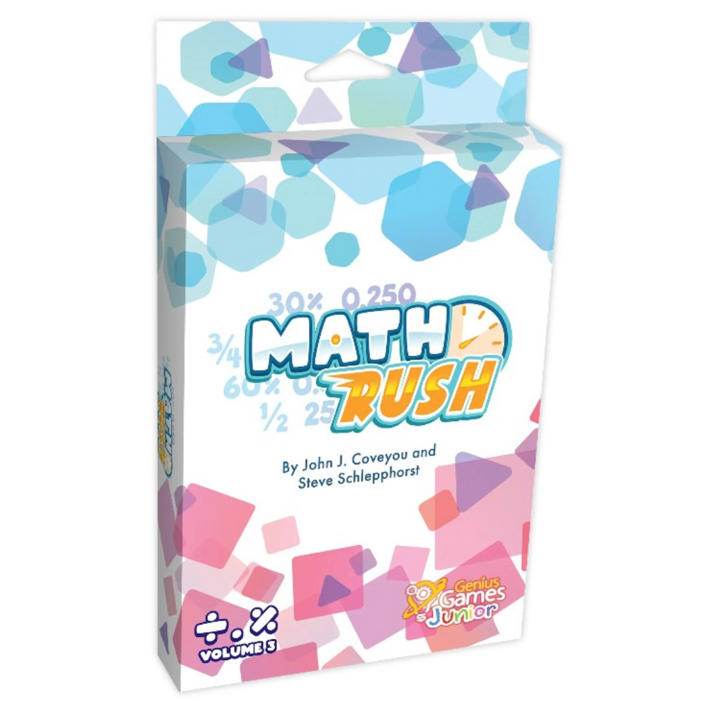 Math Rush 3: Fractions, Decimals, & Percentages