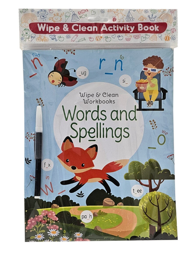 Popcorn - WIPE & CLEAN - SPELLINGS