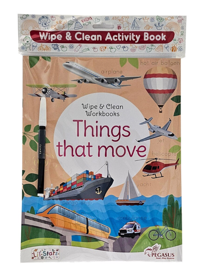 Popcorn - WIPE & CLEAN - THINGS THAT MOVE