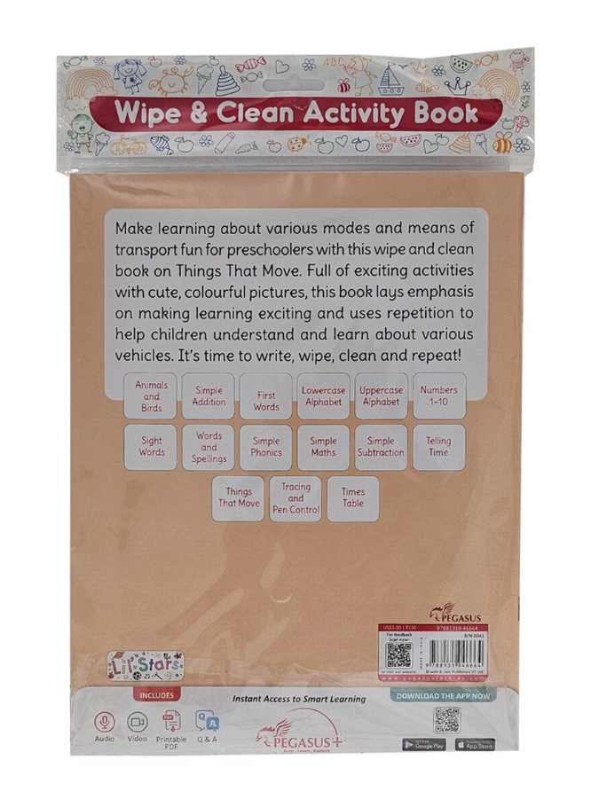 Popcorn - WIPE & CLEAN - THINGS THAT MOVE