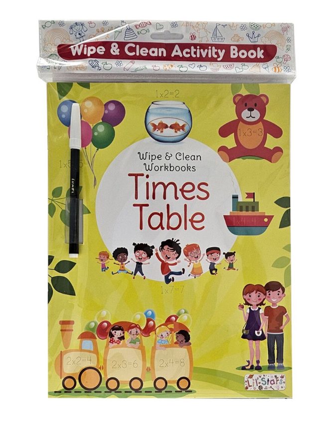 Popcorn - WIPE & CLEAN TIME TABLE