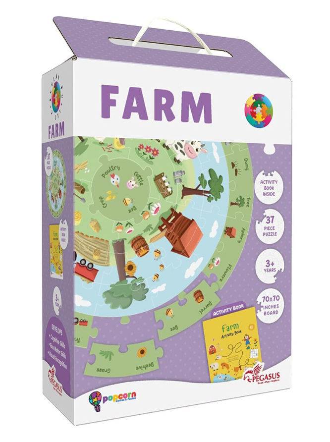 Popcorn - Farm - (CIRCULAR PUZZLE)