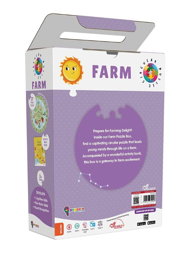 Popcorn - Farm - (CIRCULAR PUZZLE)