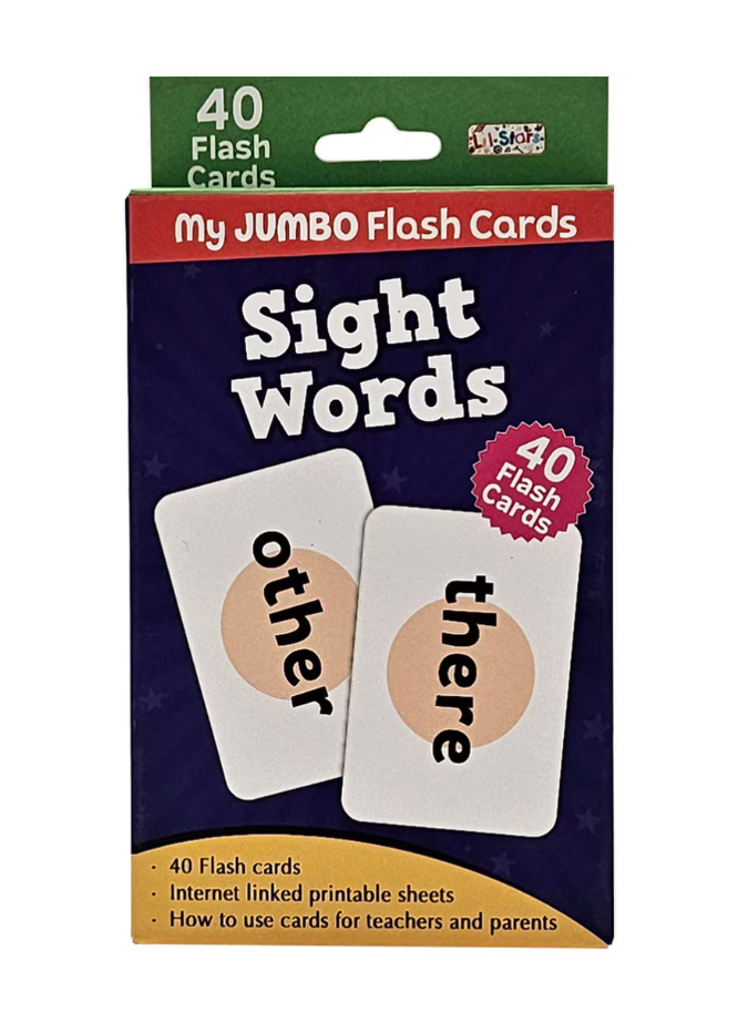 Popcorn - SIGHT WORDS FLASH CARDS