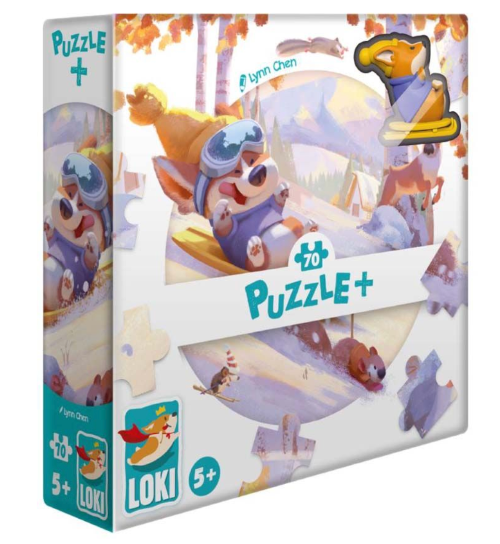 LOKI Puzzle +: Loki Goes Sledding (70pc)