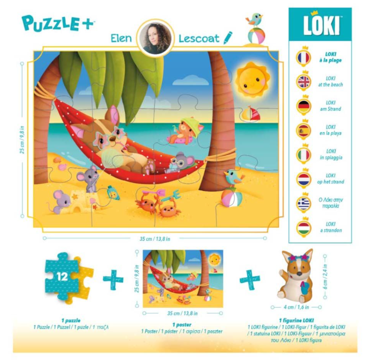 LOKI Puzzle +: Loki Goes Snorkeling (35pc)