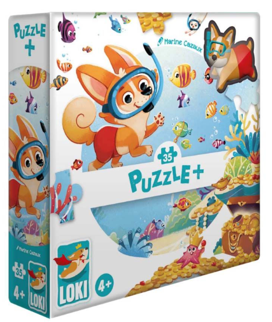 LOKI Puzzle +: Loki Goes Snorkeling (35pc)