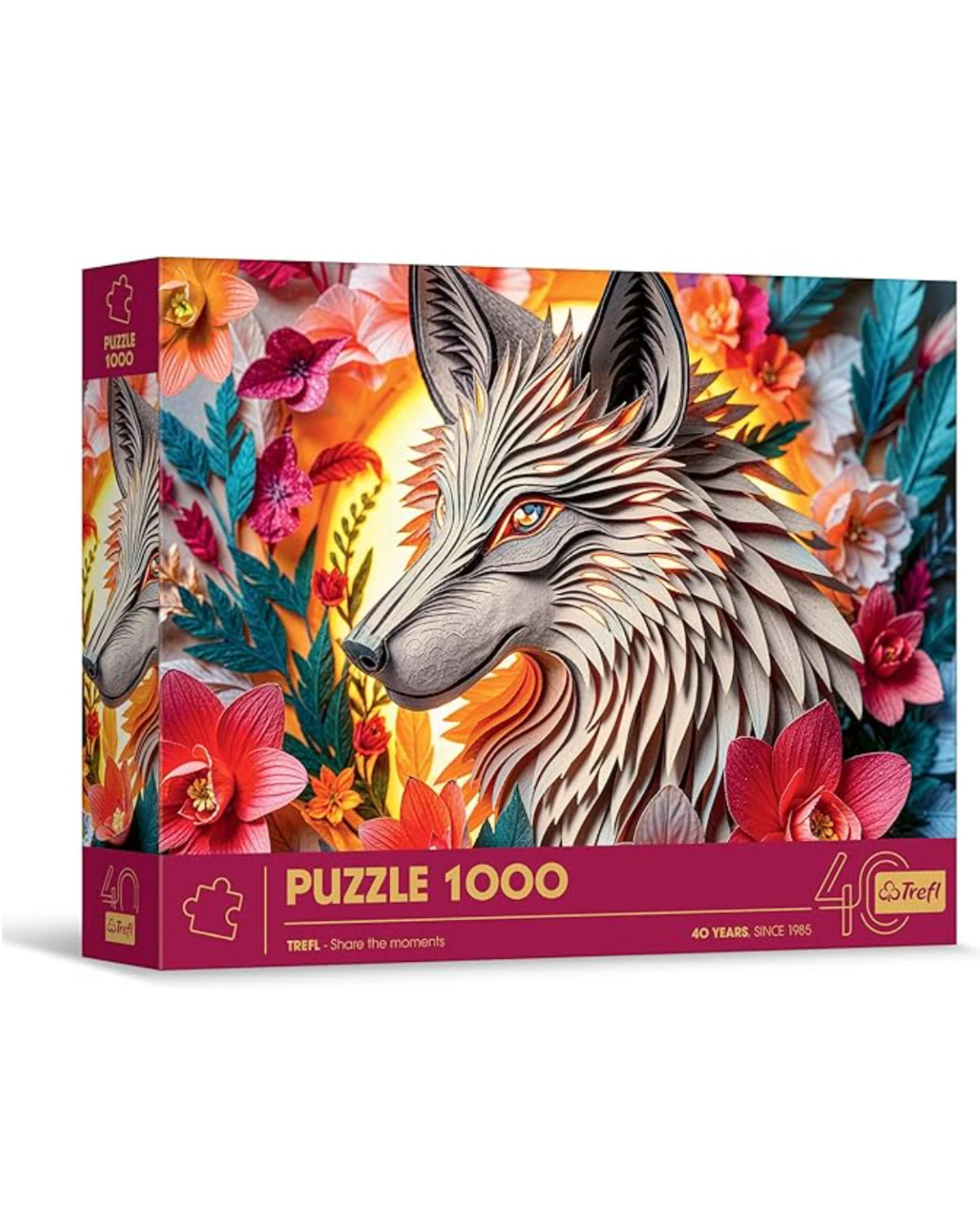 Trefl 1000pc 40th anniversary - Wolf