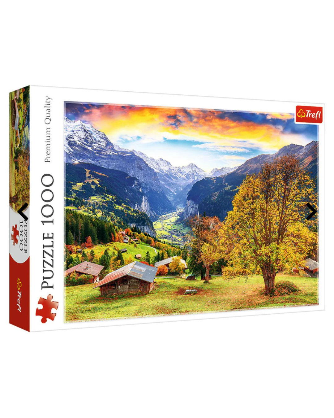 Trefl 1000pc - A picturesque alpine village