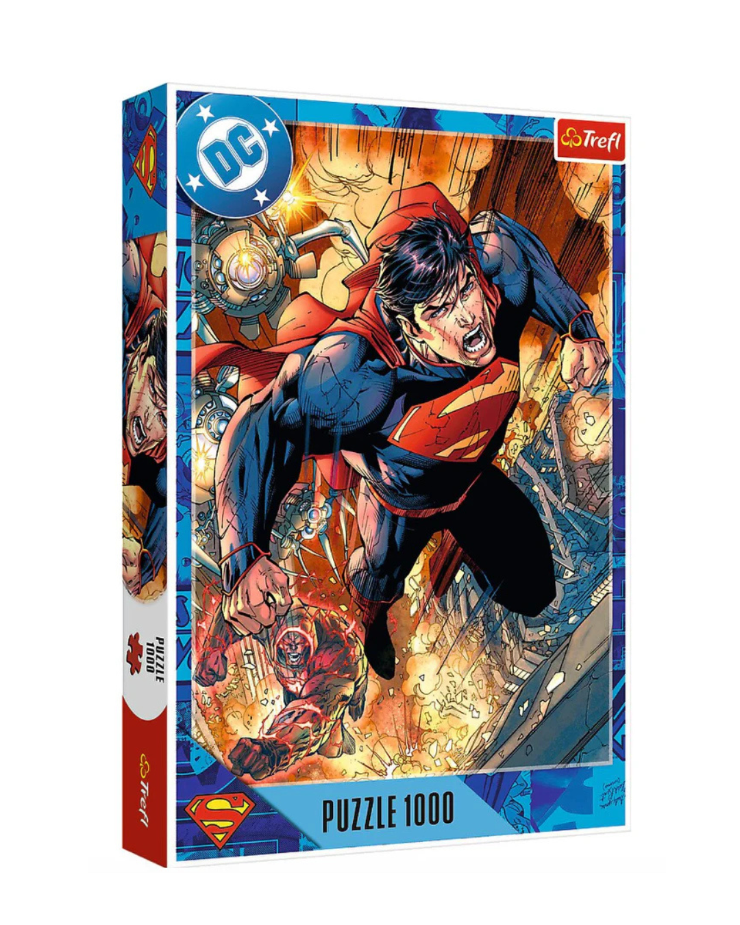 Trefl 1000pc - Superman in action / Warner Superman
