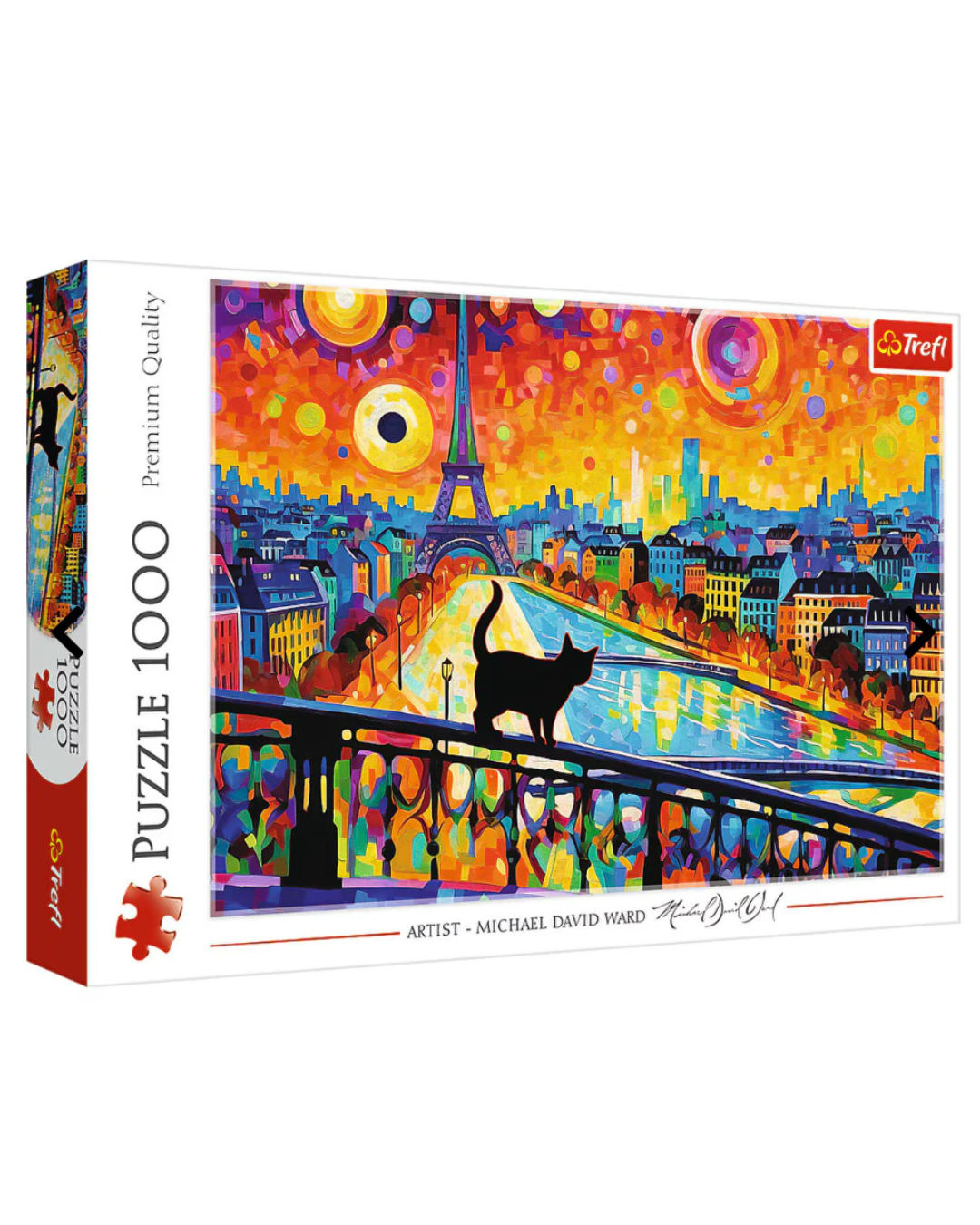 Trefl 1000pc - Cat in Paris