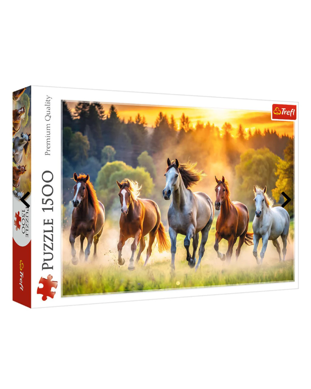 Trefl 1500pc - Wild horses