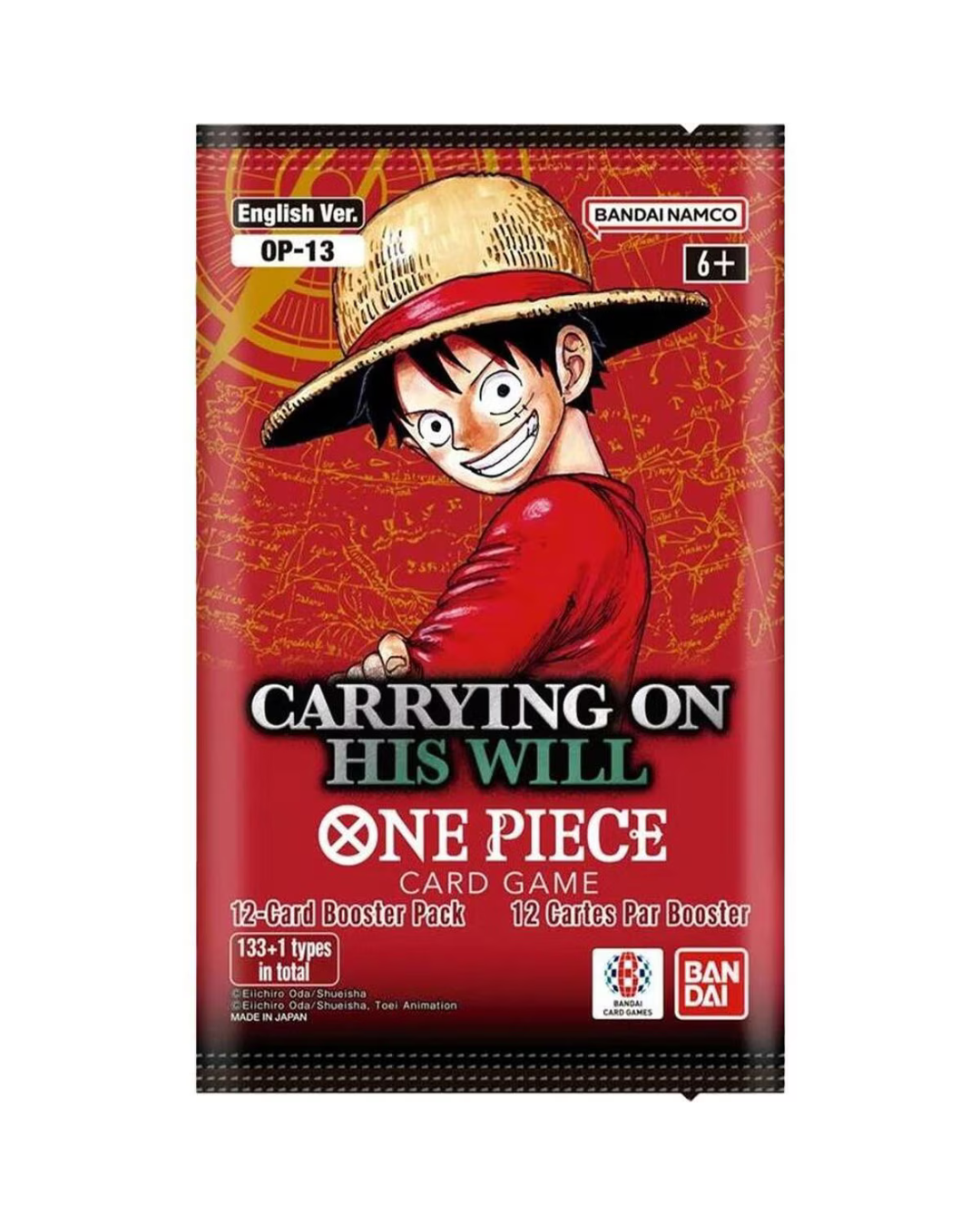 One Piece Card Game: Carrying On His Will Booster Box (OP-13)