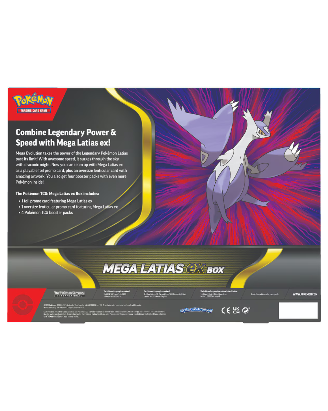 Pokémon: Mega Latias ex Box