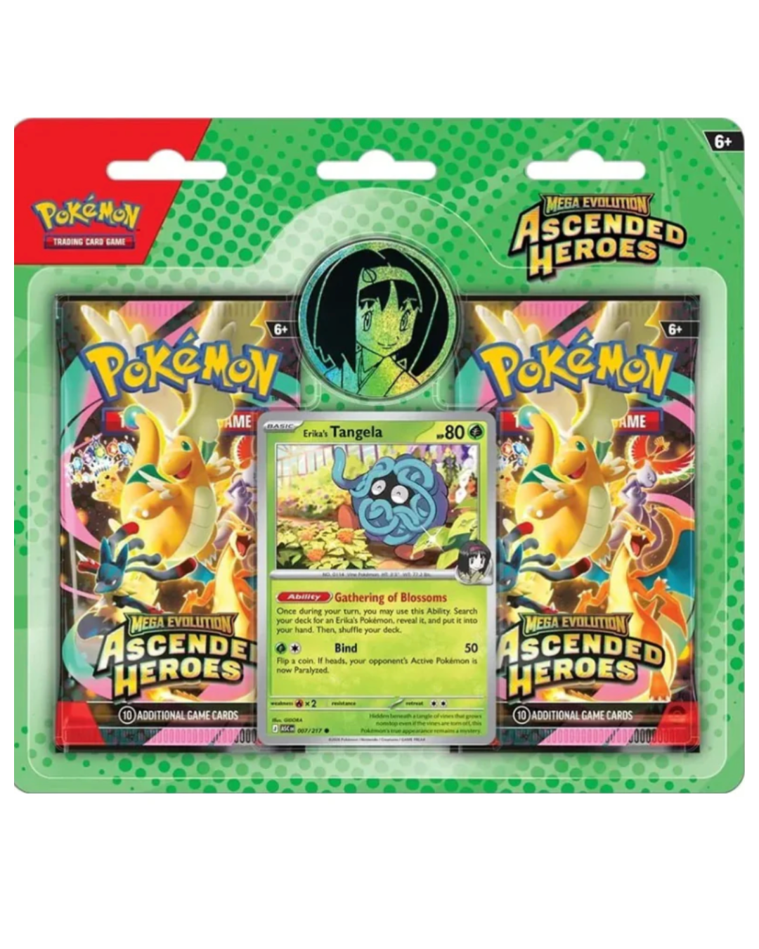 Pokémon TCG: Mega Evolution–Ascended Heroes 2-Pack Blister